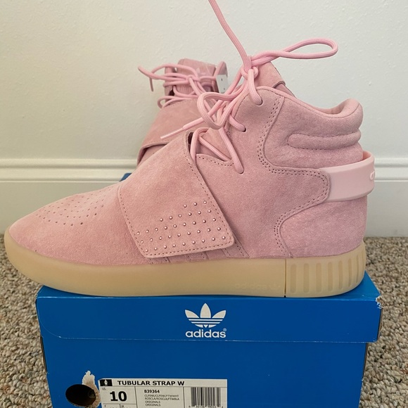 adidas Shoes - Adidas Pink Tubular Strap adidas Shoes - Adidas Pink Tubular Strap